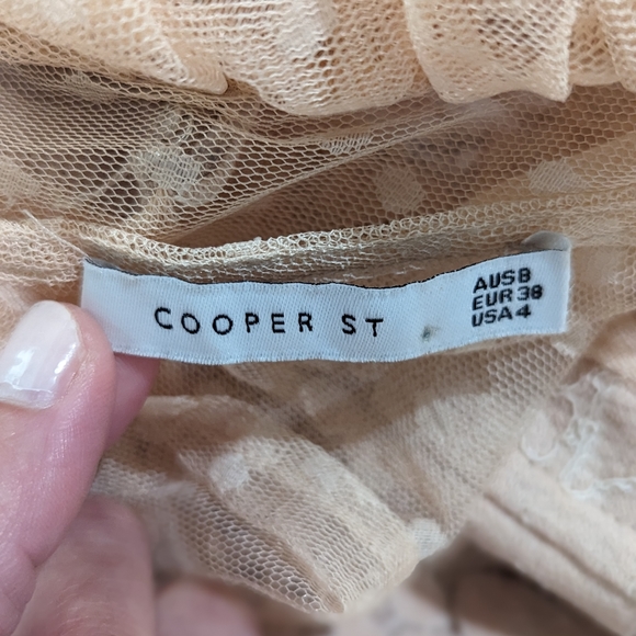 Cooper St Rosie ruffle lace midi dress - Picture 4 of 5